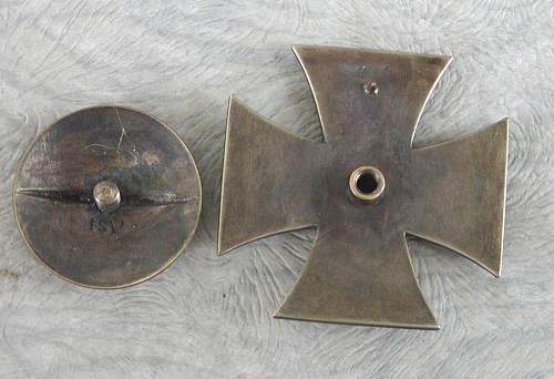 Fake or real Iron Cross