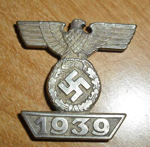 German Iron Cross 1st Class EK1 + Spange Set OPINIONS PLEASE!