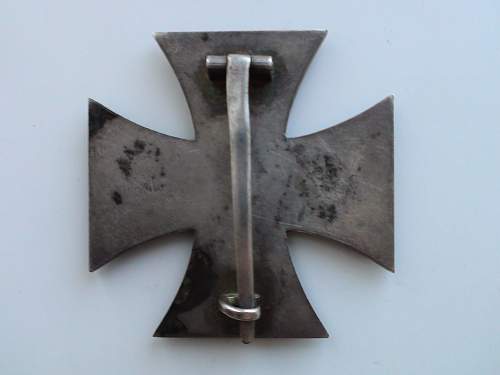 Iron Cross 1st CLass - Maker Identification