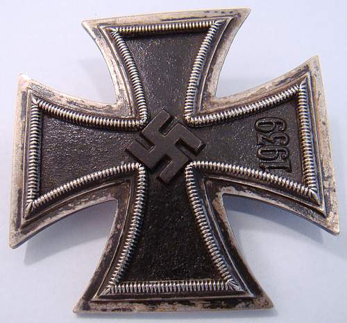 Eisernes Kreuz 1. Klasse, Souval - - Pin mark 65