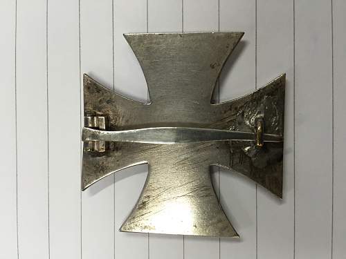 Eisernes Kreuz 1. Klasse  real or fake?