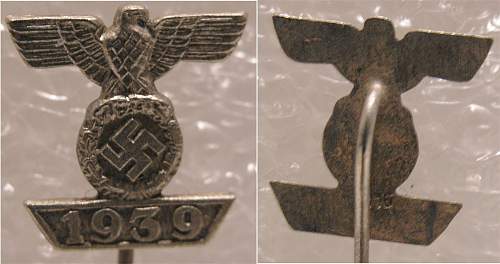 1939 Spange zum Eisernen Kreuzes 2er Klasse 1914