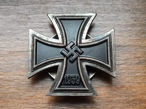 Eisernes Kreuz 1. Klasse S1 Deschler &amp; Sohn