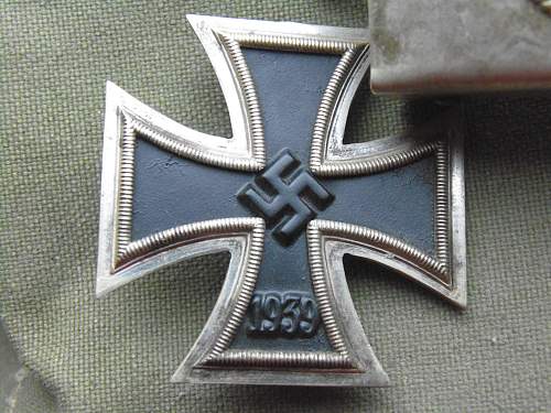 Cased Eisernes Kreuz 1. Klasse