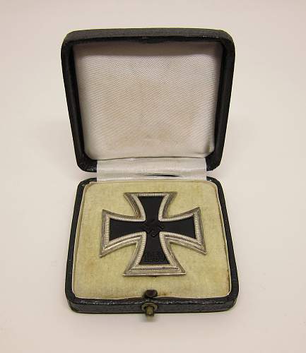 Eisernes Kreuz 1. Klasse, Fritz Zimmermann for opinions