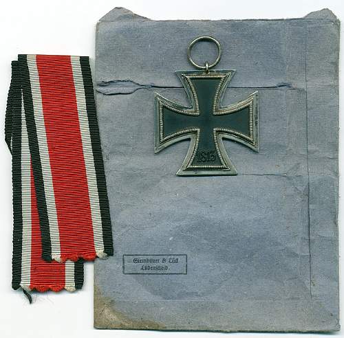 Eisernes Kreuz 2. Klasse marked ''4''
