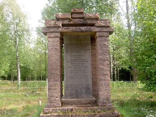 Memorial in Sweden