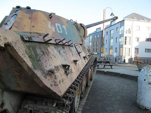 Ardennes,Houfflaize Panther Tank Ausf. G,