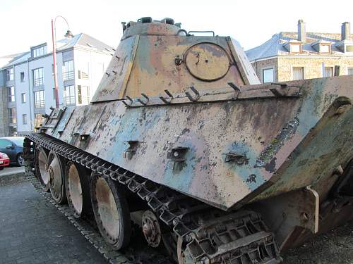 Ardennes,Houfflaize Panther Tank Ausf. G,