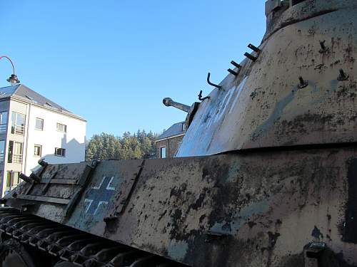 Ardennes,Houfflaize Panther Tank Ausf. G,