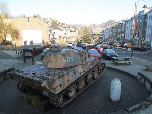 Ardennes,Houfflaize Panther Tank Ausf. G,