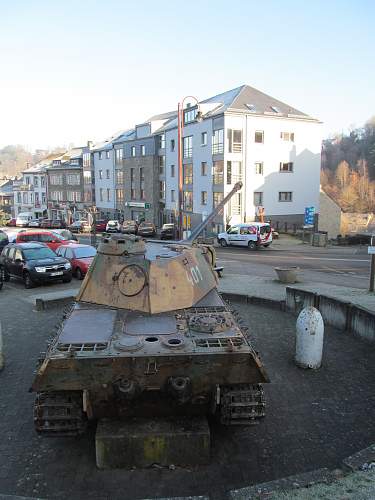 Ardennes,Houfflaize Panther Tank Ausf. G,
