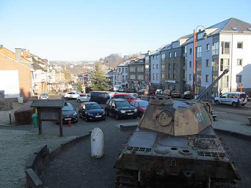 Ardennes,Houfflaize Panther Tank Ausf. G,