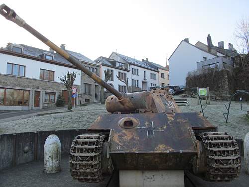 Ardennes,Houfflaize Panther Tank Ausf. G,