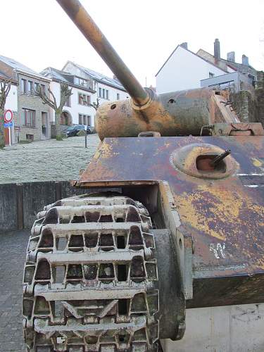 Ardennes,Houfflaize Panther Tank Ausf. G,