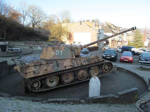 Ardennes,Houfflaize Panther Tank Ausf. G,