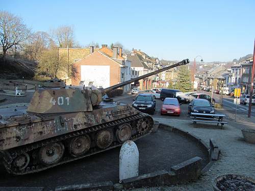 Ardennes,Houfflaize Panther Tank Ausf. G,