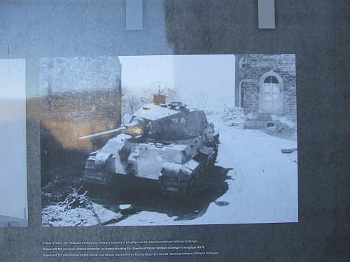 La Gleize King Tiger Tank, My Visit