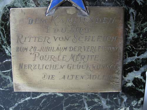 Eduard Ritter von Schleich. Hidden Grave.