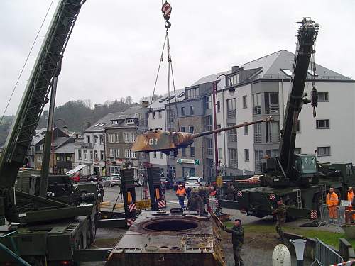 Ardennes,Houfflaize Panther Tank Ausf. G,