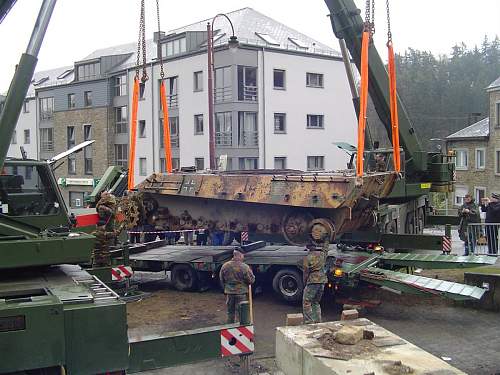 Ardennes,Houfflaize Panther Tank Ausf. G,