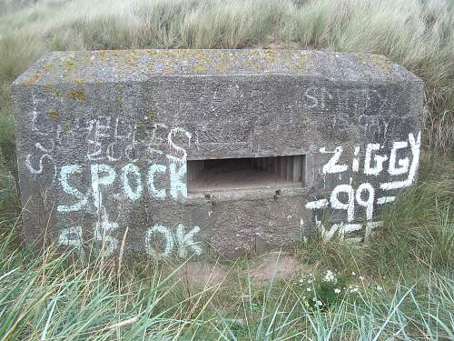 British brick built bunker, circa 1940