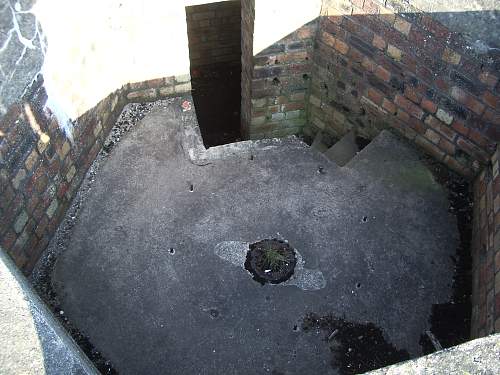 British brick built bunker, circa 1940