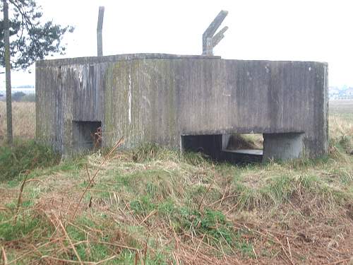 British brick built bunker, circa 1940