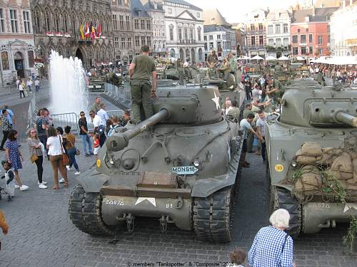 Mons - Tanks in the Town - Bastogne. 2018