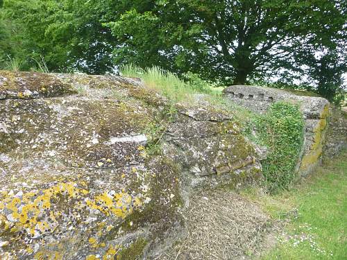 German WW I Bunker at Martinpuich France.