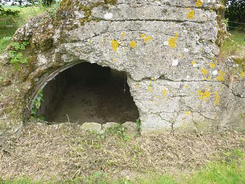 German WW I Bunker at Martinpuich France.