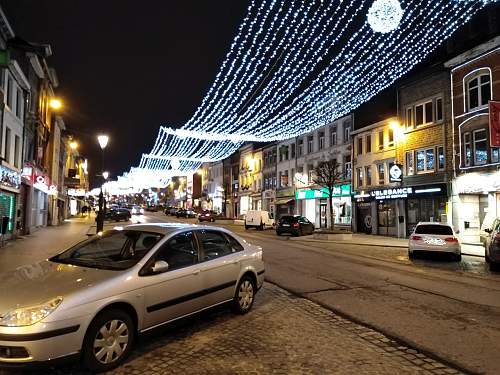 75th years after: Battle of the Bulge and Window Paintings in Bastogne