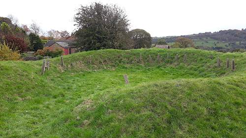 WW2 Anti Aircraft site Bailey's Tump