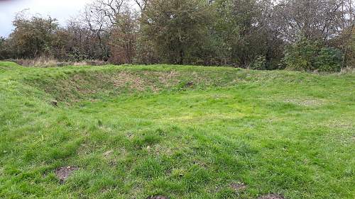 WW2 Anti Aircraft site Bailey's Tump