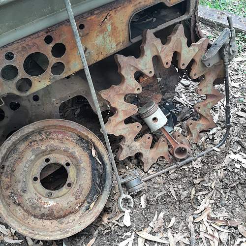 Tank Graveyards - Australia had them too!