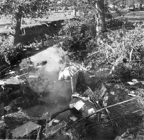 Scrapyards of the Falaise Gap - then and now