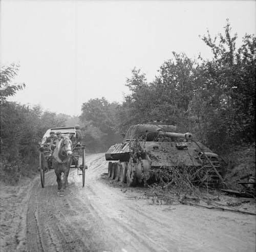 Scrapyards of the Falaise Gap - then and now