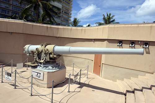 Arizona Cannon use in a bunker SW side of Oahu