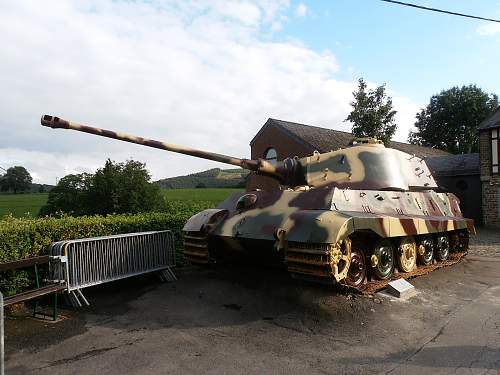 Ardennes,Houfflaize Panther Tank Ausf. G,