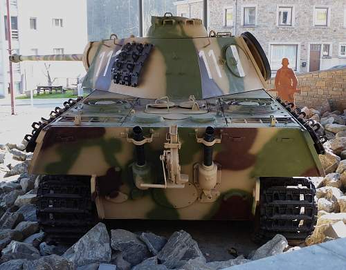 Ardennes,Houfflaize Panther Tank Ausf. G,