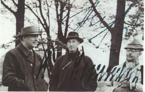 Does anybody know who is with Heydrich &amp; Himmler?