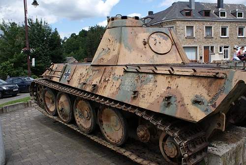 Panther Tank Houffalize
