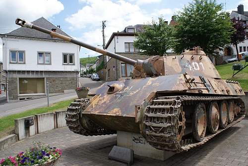 Panther Tank Houffalize