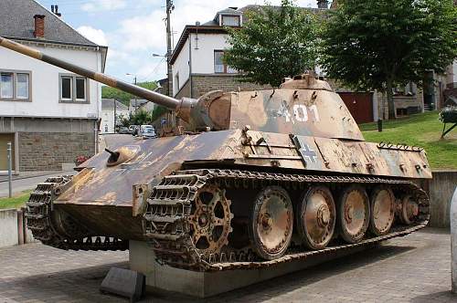 Panther Tank Houffalize