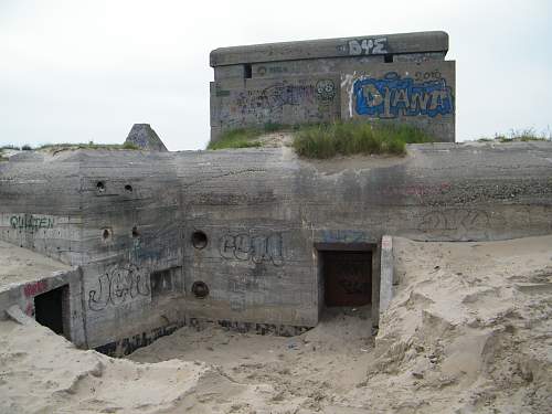 Ijmuiden Atlantik wall bunkers and museum