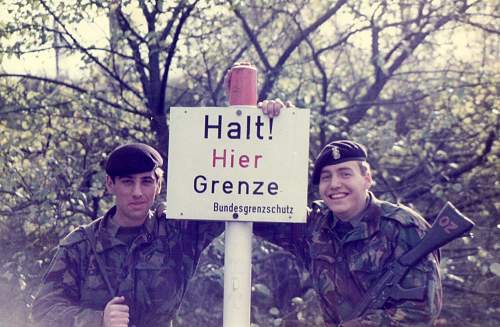 Inner German border 1985