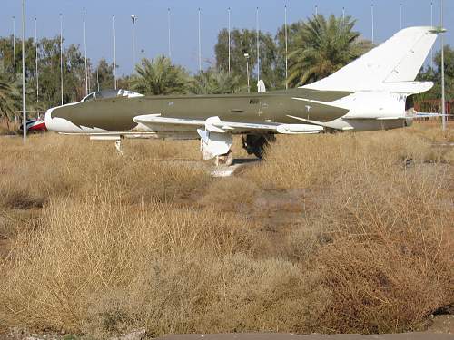 Pile of Helmets &amp; MIG jet seen in Iraq