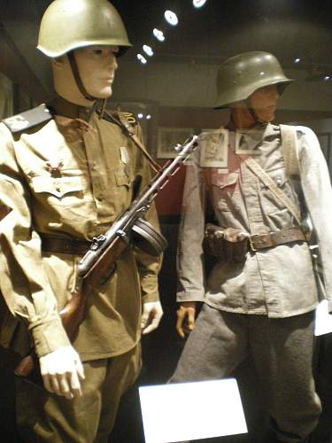 Helsinki Museum's Winter War Exhibition.