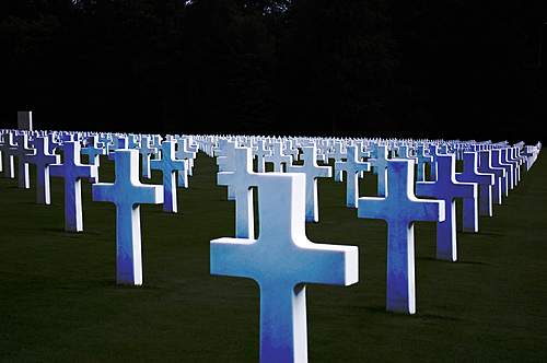 American WW 2 Cemetery in Hamm ( Luxemburg )