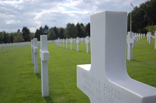 American WW 2 Cemetery in Hamm ( Luxemburg )